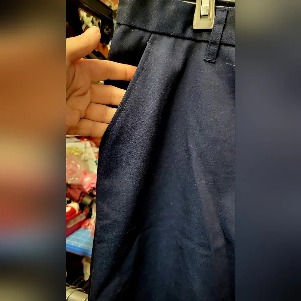 Galaxy by Harvic 38 Navy Blue Shorts Preowned